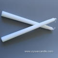 WHITE CLASSIC STICK CANDLES PLASTIC BAG AFRICA